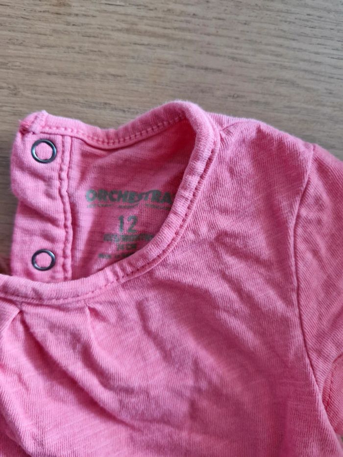 Tee shirt manches courtes 12 mois - photo numéro 2