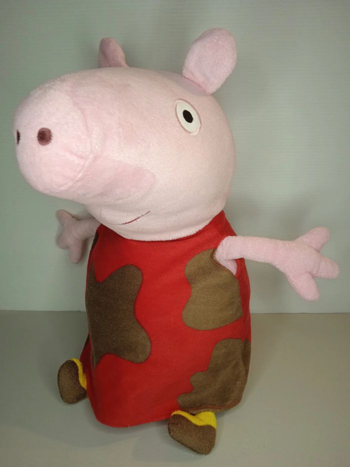 peluche peppa pig '' 35 cm '' - photo numéro 3