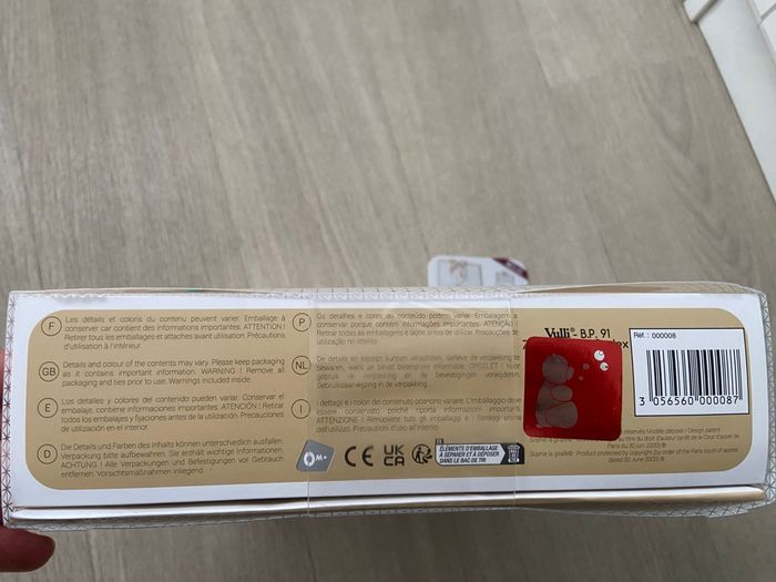 Sophie la girafe avec anneau dentition - photo numéro 2