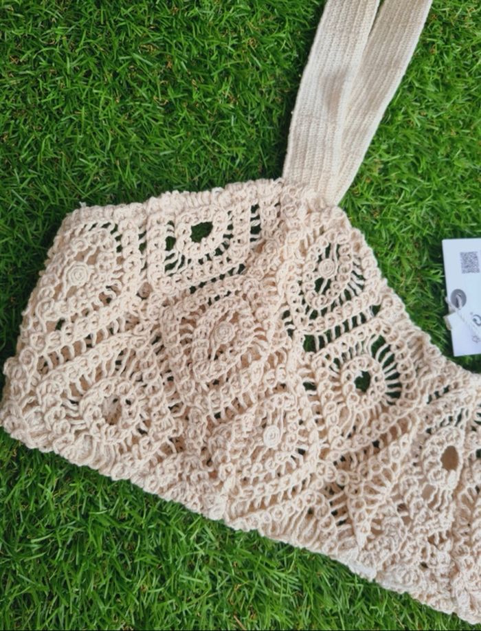 Bralette crochet Zara - photo numéro 3