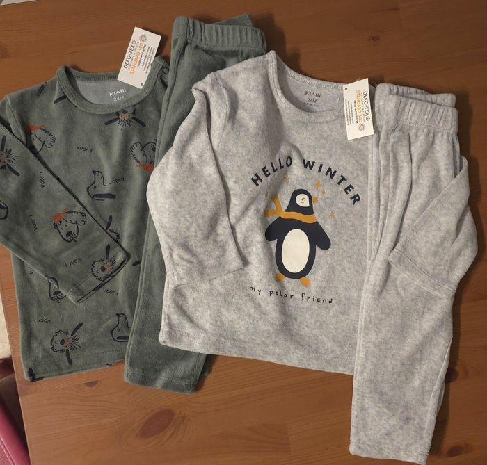 Neufs(non portés) 🏷😍💙pyjamas 24mois Garçon 💙😍