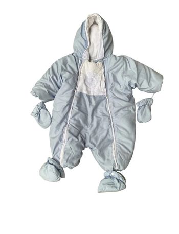 Combinaison pilote bleu ciel Baby Dior vintage 12 mois