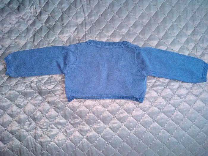 Gilet tape à l'oeil, taille 9 mois, il n'y a pas de tâches ni de trous. #celine59160fille9mois - photo numéro 2