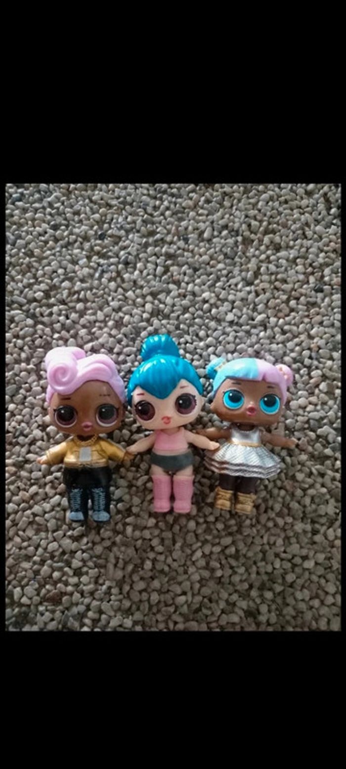 3 poupées lol