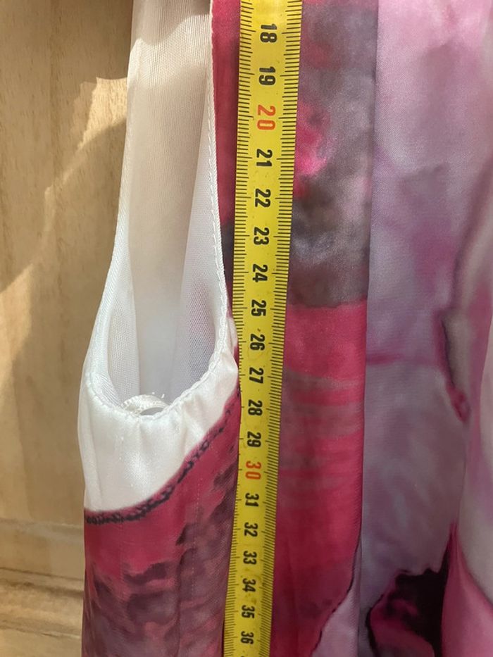 Robe été blanche motif fleur Etam taille 42 - photo numéro 12