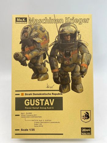 Maquette Hasegawa Maschienen Krieger Gustav