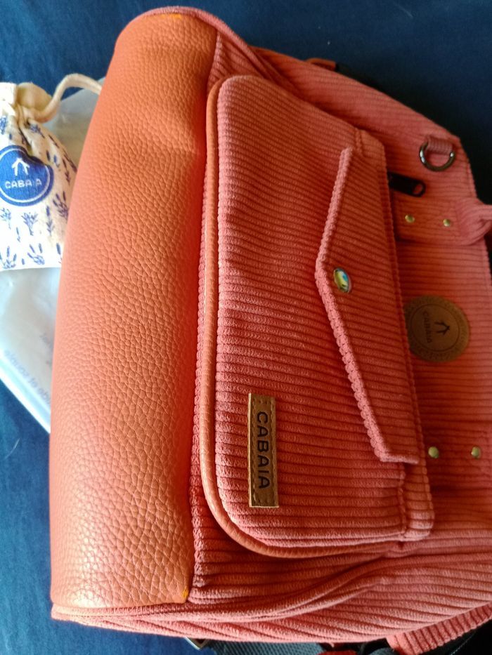 Sac  Cabaia Crossbody Medium velours - photo numéro 10