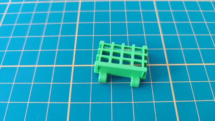 Panier vert référence 30 21 5882 pièce détachée Playmobil #B90 - photo numéro 2