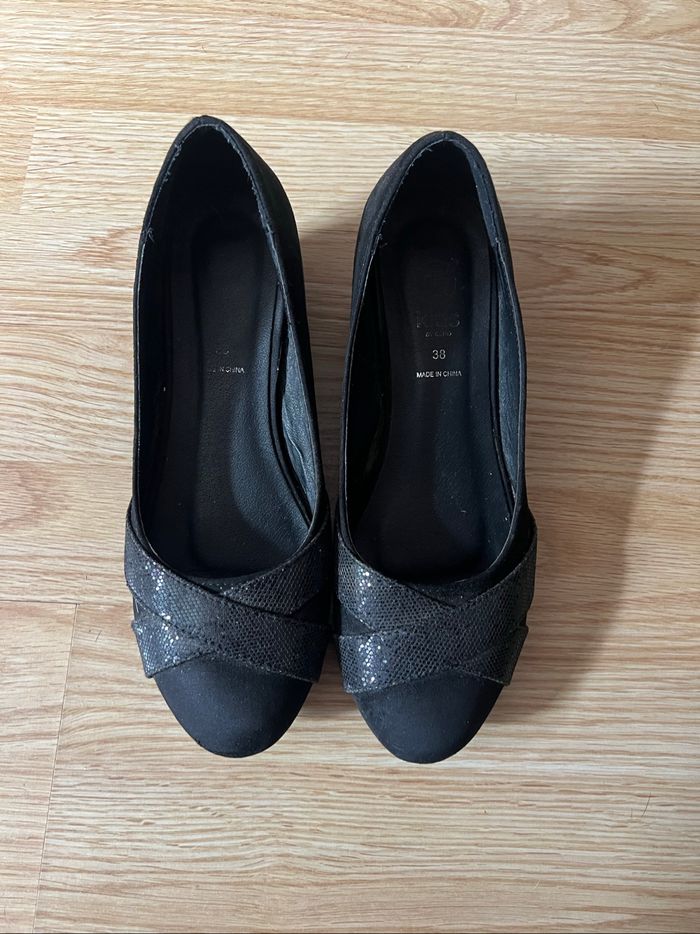 Ballerine à talons