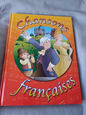 Livre chansons françaises avec partitions accompagnement piano