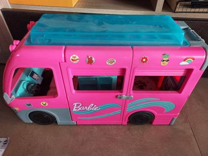 Camping car barbie
