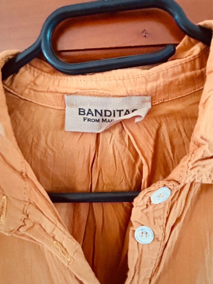 Chemise ocre taille unique Banditas - photo numéro 2