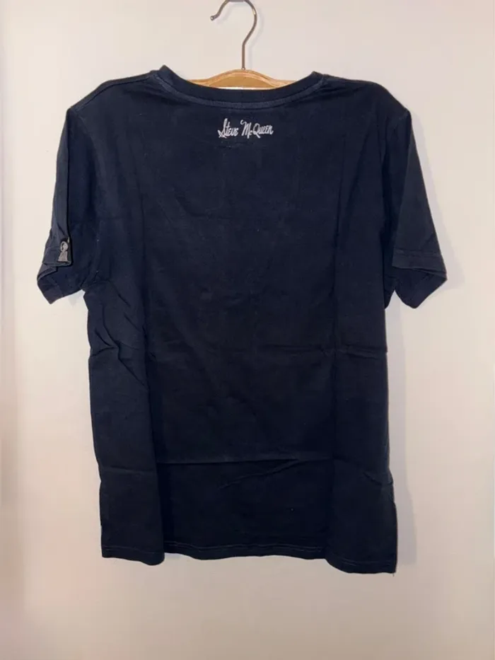 T-shirt Hero Seven homme taille XS bleu marine en très bon état - photo numéro 5