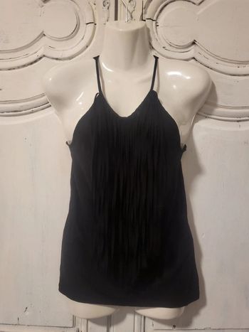 Magnifique haut débardeur noir femme taille s zara