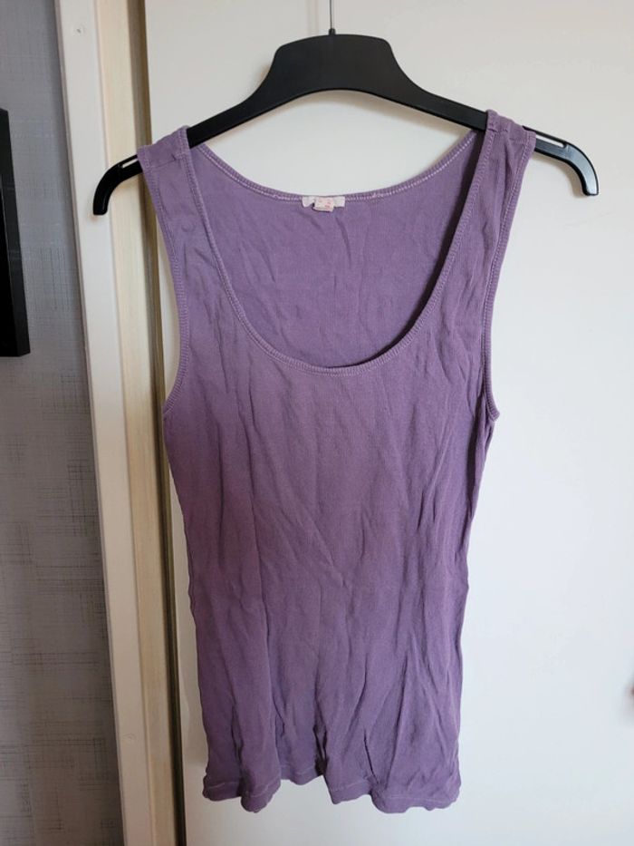 Debardeur violet T 46