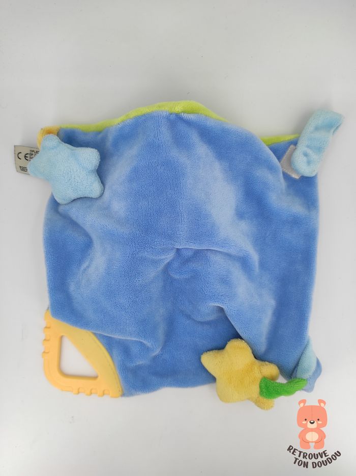 Doudou plat garçon lutin bleu Mots d'Enfants - photo numéro 3
