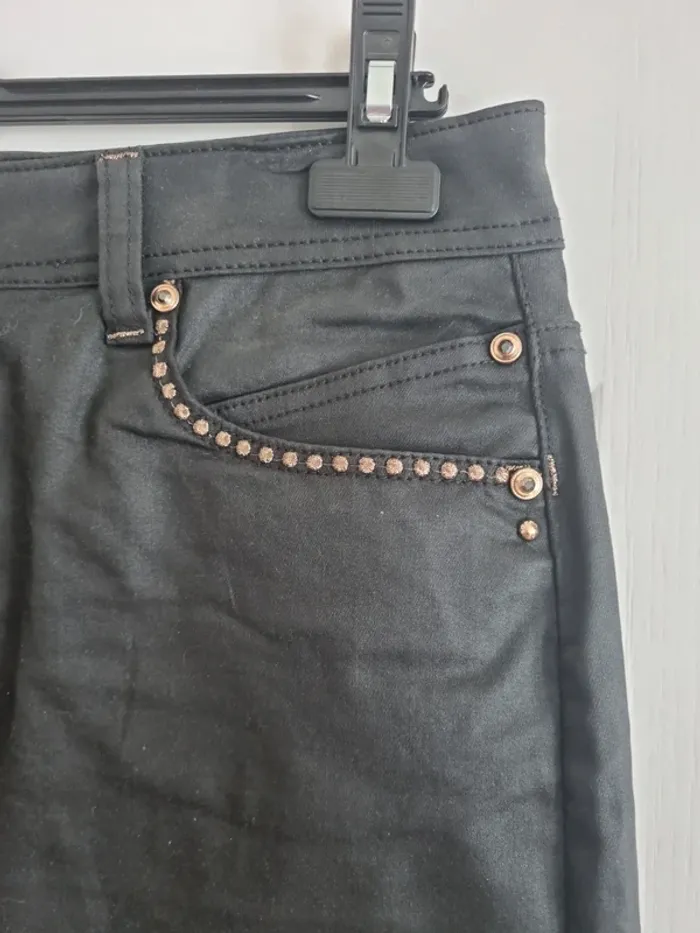 Jupe cotoon enduit - photo numéro 3