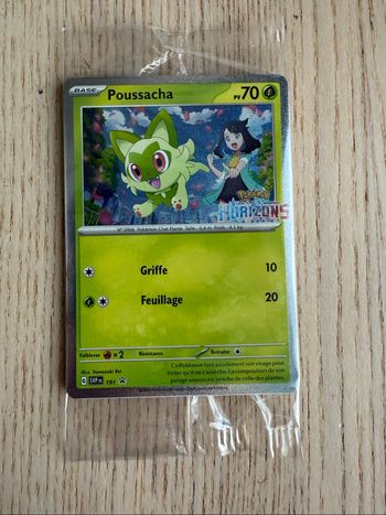 Carte scellée Poussacha Les Horizons la série.