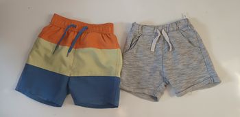 Lot de 2 shorts multicolores