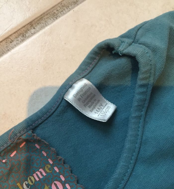 T shirt okaidi 14 Ans - photo numéro 3