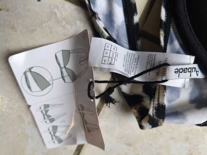 Maillot de bain tropical Aubade neuf 90 A taille 3 - photo numéro 3