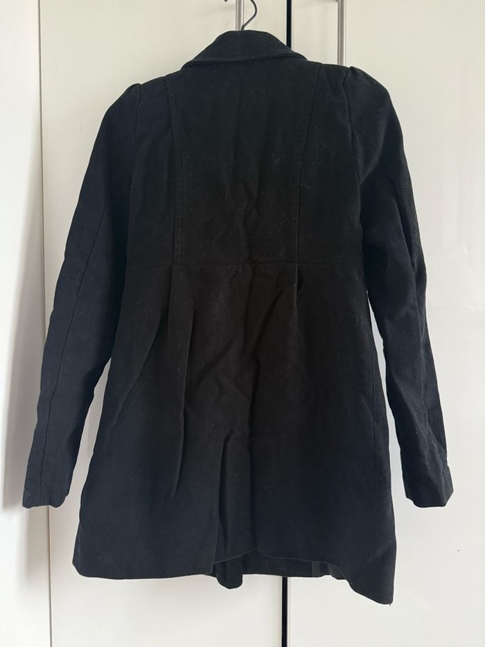 Manteau veste noire habillée avec boutons taille M - photo numéro 3
