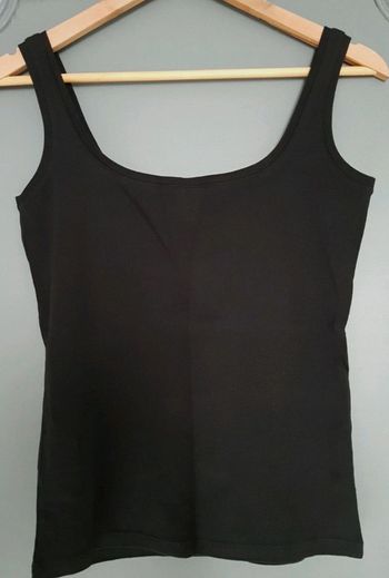 Débardeur noir sans manches