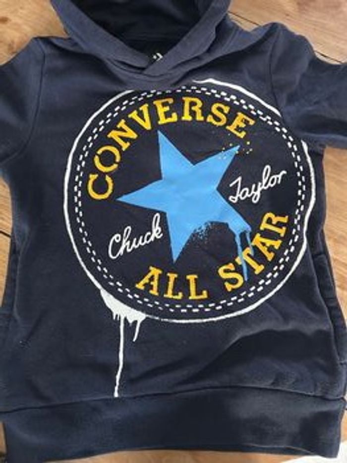 Sweat converse bleu marine