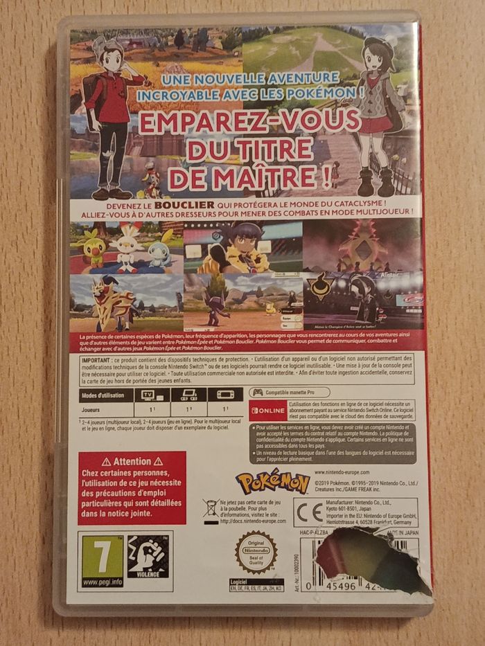 Pokémon Bouclier Switch - photo numéro 6