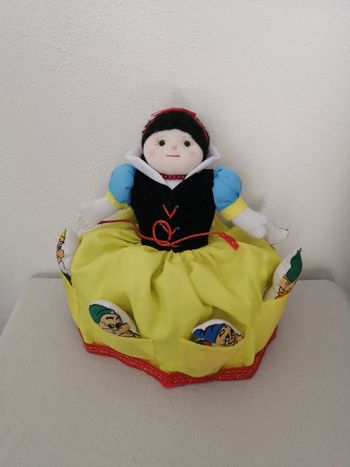blanche neige poupée chiffon