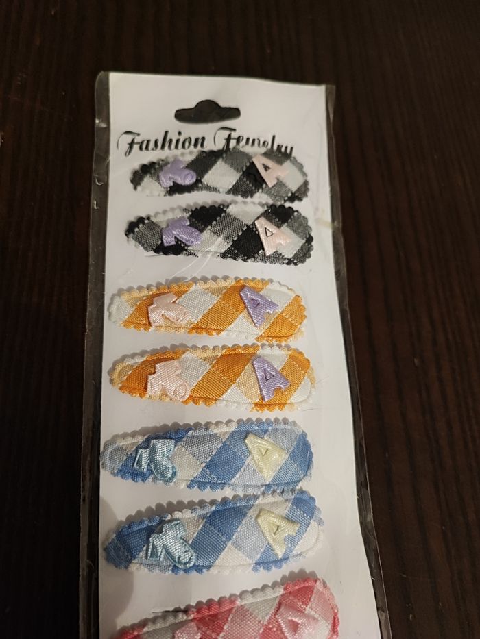 Lot de 10 Barette fille - photo numéro 2