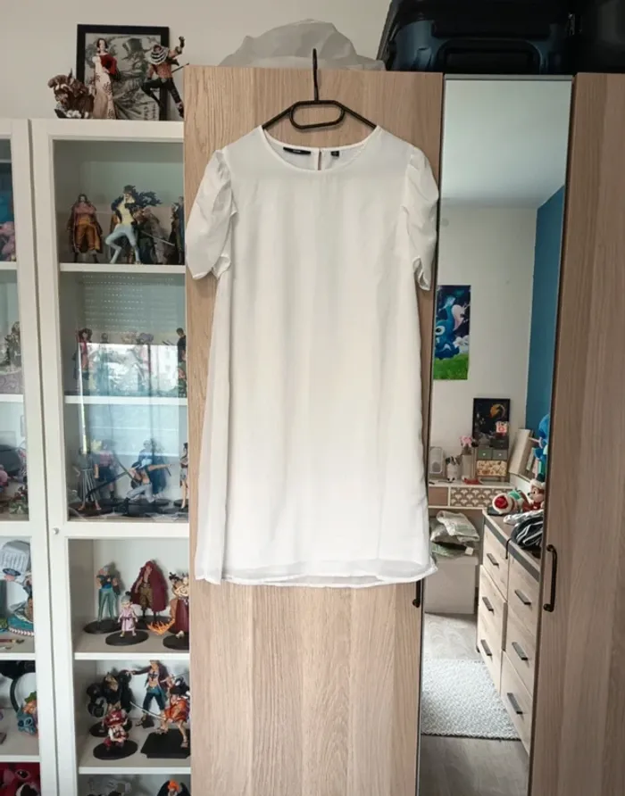 Robe blanche neuve Kiabi - Taille S 36