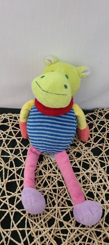 Doudou Peluche Playkids CMI Hippopotame Multicolore