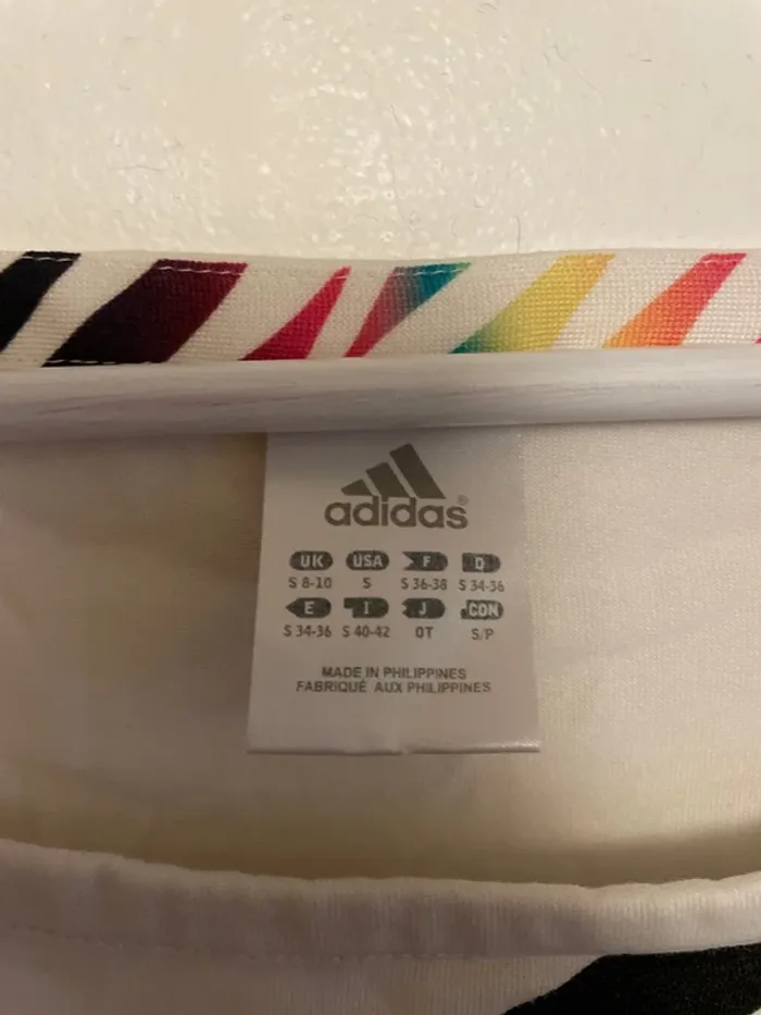 T-shirt blanc adidas S - photo numéro 2