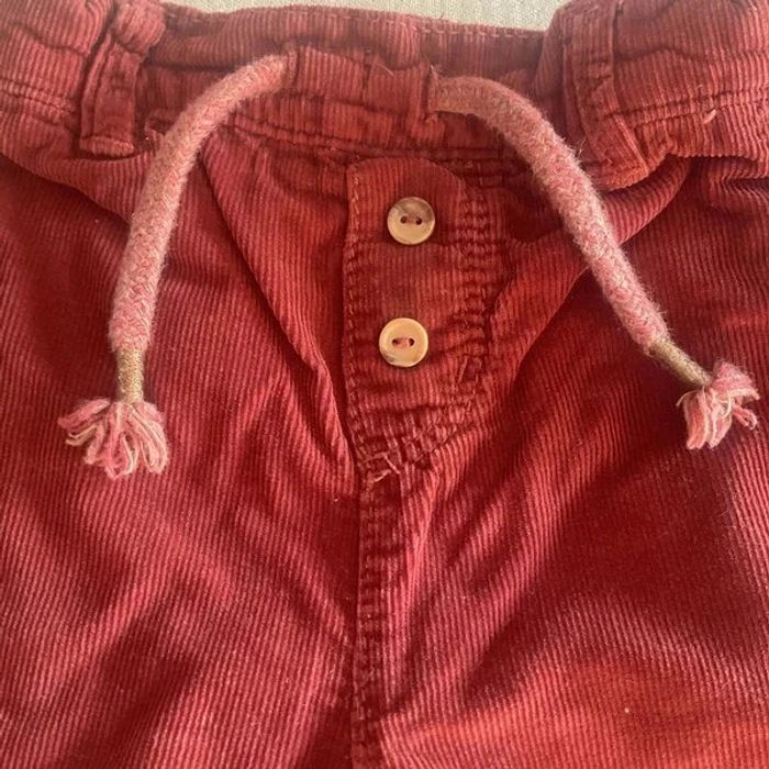 👖 Pantalon rouge en velours 👖 - photo numéro 4