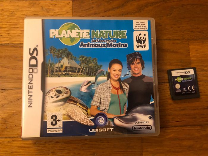 Jeu Nintendo DS Planète Nature " au secours des animaux marins"
