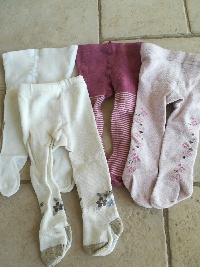 Lot de 4 collants épais