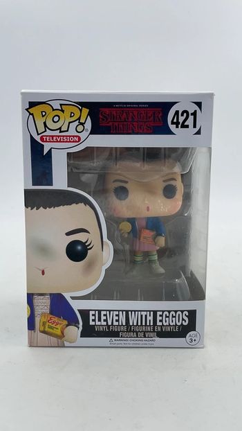 Figurine Funko Pop Stranger Things Eleven With Eggos N•421
