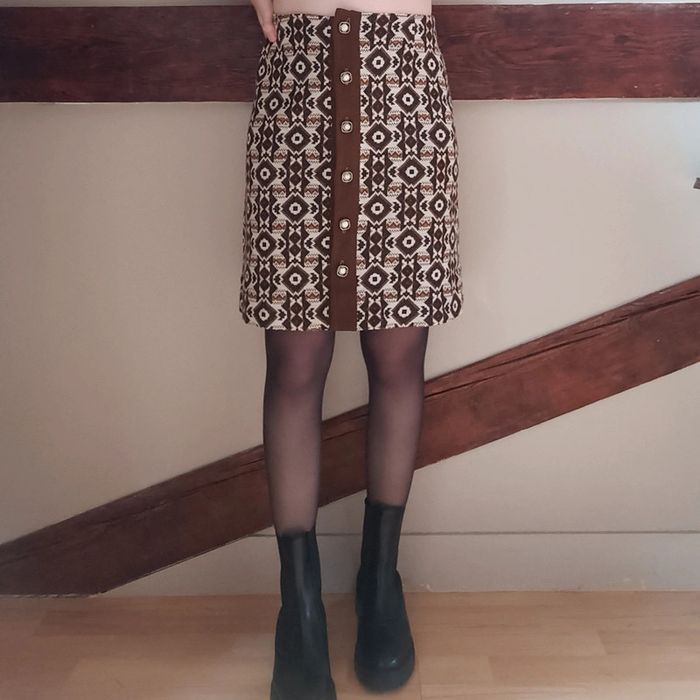 Ensemble trois pièces marron années 70 - photo numéro 7