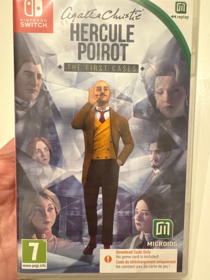 Jeu switch : Agatha Christie Hercule Poirot