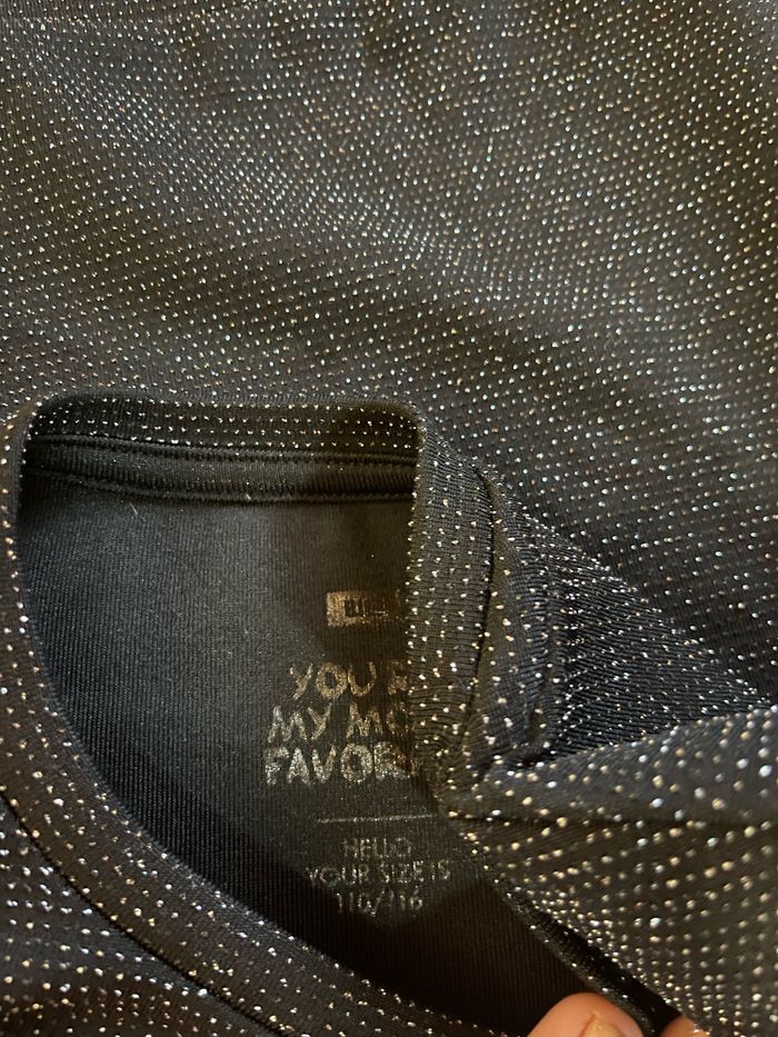 T shirt ML fille taille 110/116 - photo numéro 4