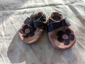 Chaussons cuir Liliputi T.17