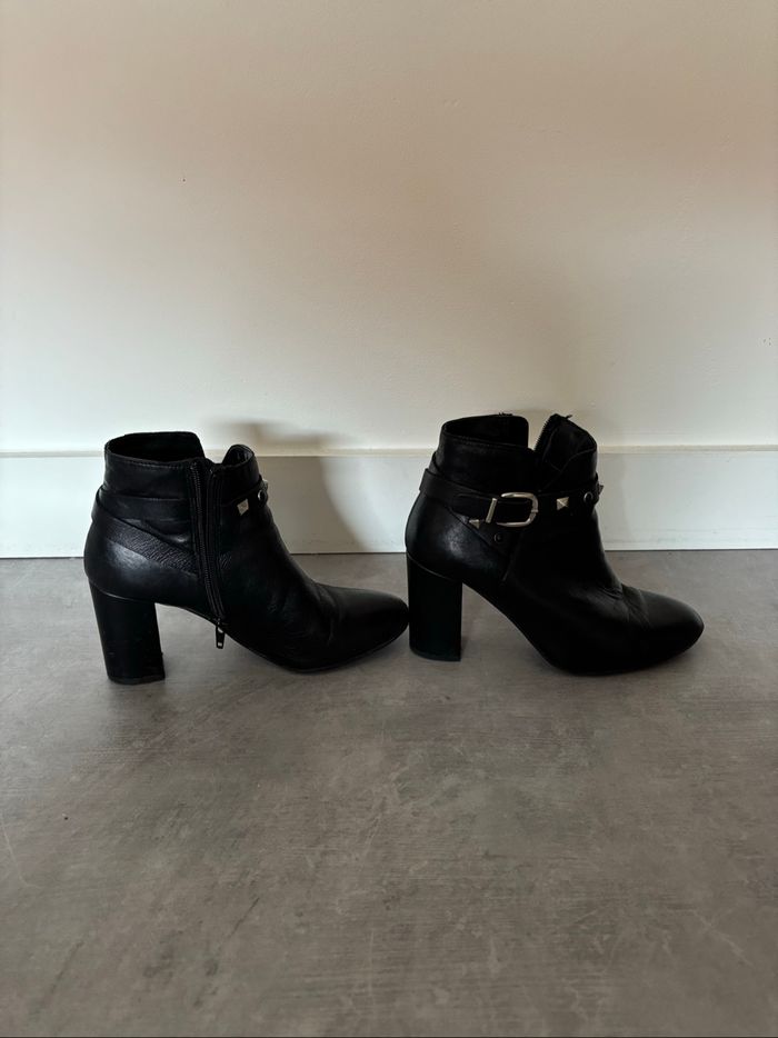 Bottines André cuir - taille 38