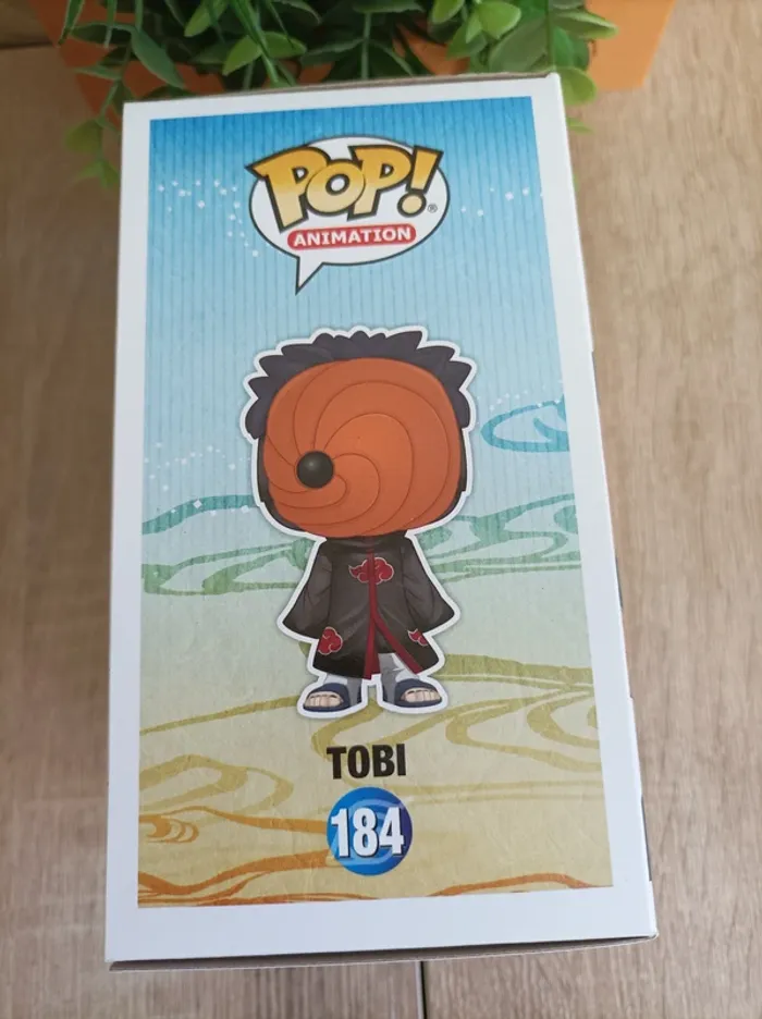 Figurine Tobi Funko Pop Animation Naruto Shippuden 184 - photo numéro 2