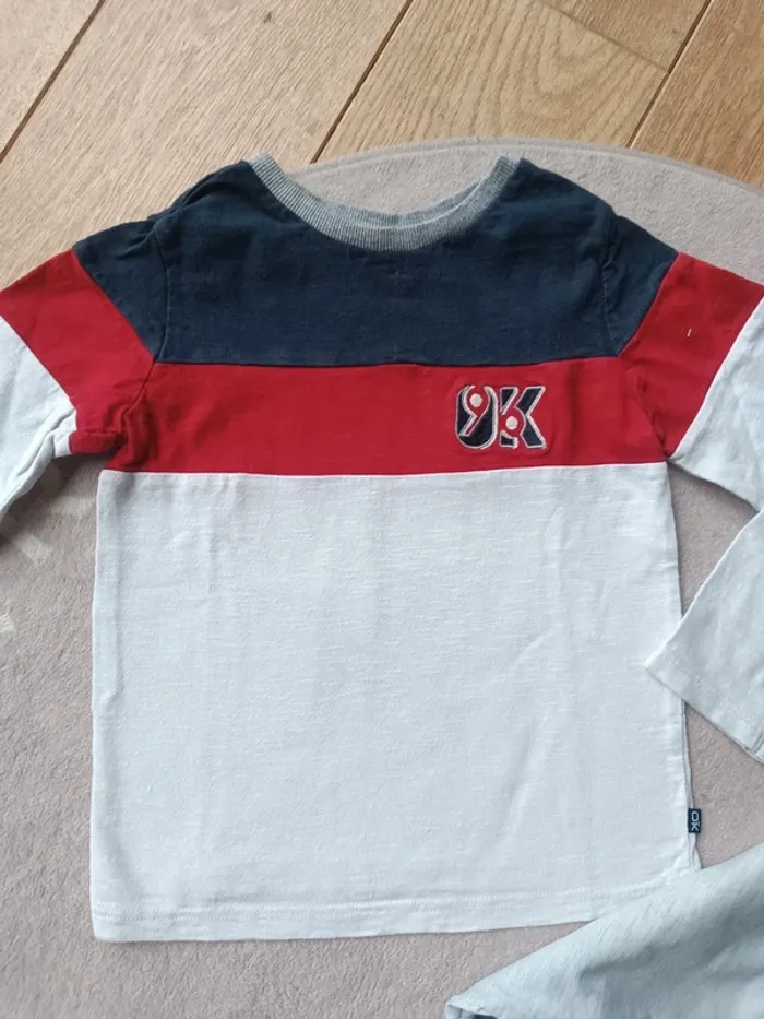 Lot de 2 tee shirt ML 👕 Okaïdi - photo numéro 4