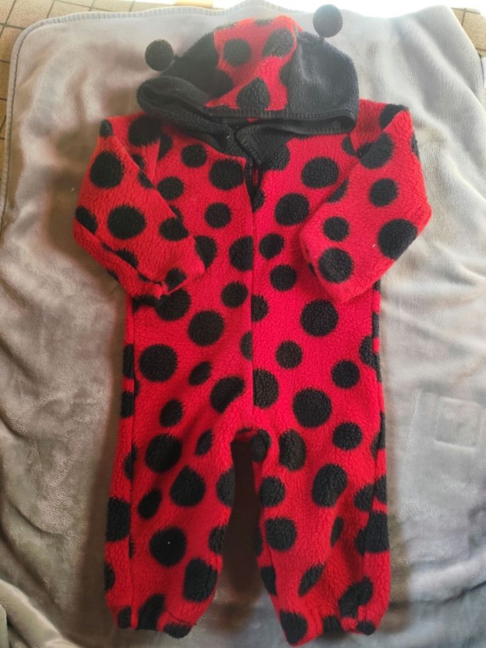 Déguisement coccinelle 12 mois