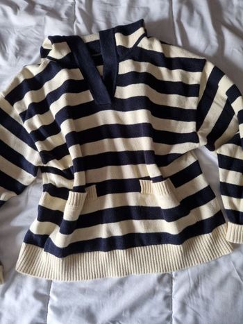 Magnifique pull marinière taille 38 Zara