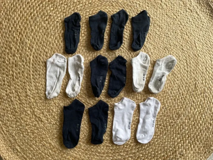Lot de 7 paires de socquettes 31-34 Kiabi - photo numéro 2