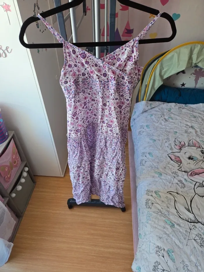 Robe longue taille 8 ans