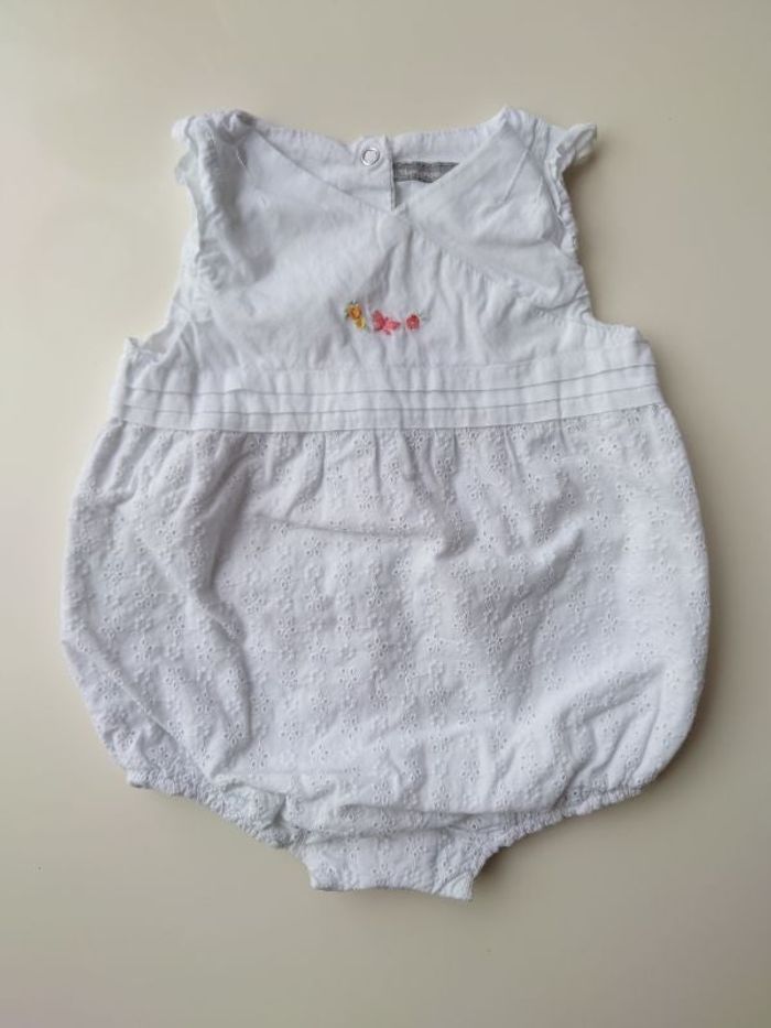 Barboteuse combishort 12 mois